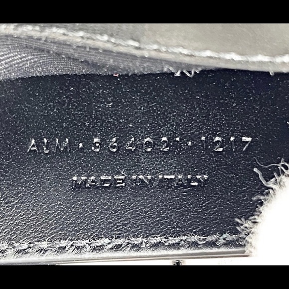 Saint Laurent Monogram Kate Chain Wallet Polka Dot - Picture 8 of 8